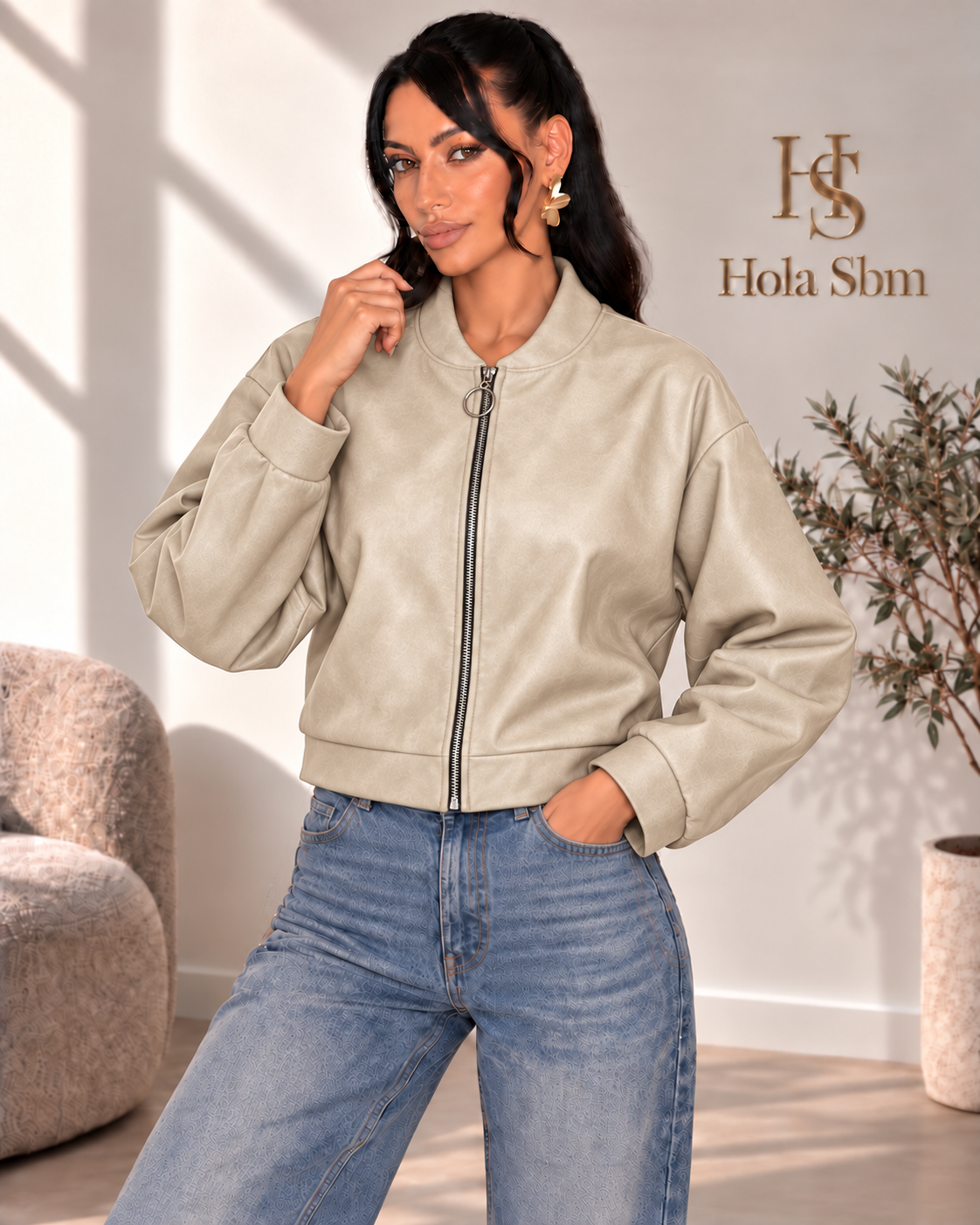 Jacket Kelvya Beige
